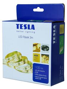 TESLA lighting Tesla - LED pásek, 60LED/m, délka 3m+1,5m, 8mm, 3000K, SMD2835, IP20