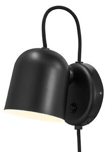 Nástěnná Svítidla DFTP by Nordlux, Angle, stmívatelné, Černá, Obývací pokoj, Kov, Moderní
