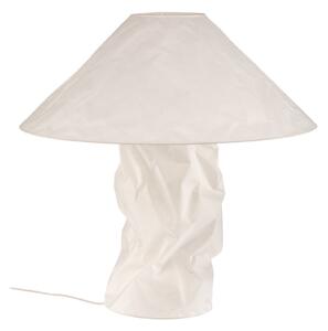 Stolní lampa Ingo Maurer, Lampampe, Bílá, Obývací pokoj, Papír / Karton, Design