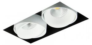 BPM 8202.01.TR.WH-WH.60.ST.9.30 Zápustné svítidlo CUBE LED 2x 9,3W 3000K 60º 829lm bílé - BPM (starý kód: BPM 8205.01.D60.3K)