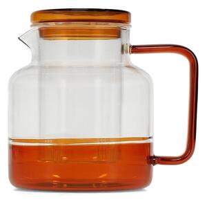 Jantarová skleněná konvice na čaj 950 ml Liv – ONA