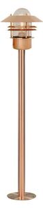 NOR 25078030 Venkovní sloupkové svítidlo Blokhus 1x60W E27 měď čirá - NORDLUX