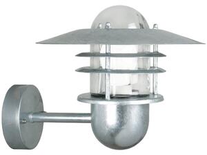 NOR 74481031 Venkovní nástěnné svítidlo Agger 1x60W E27 galvanizovaná čirá - NORDLUX