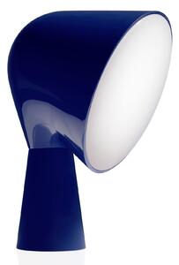 Stolní lampa Foscarini, Binic, Modrá, Obývací pokoj, Plast, Design