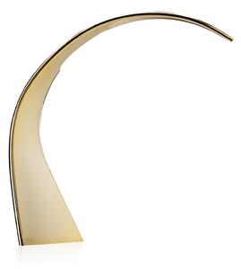 Stolní lampa Kartell, Taj Mini, Zlatá / mosazná, Obývací pokoj, Plast, Design
