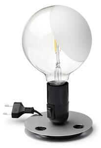 Stolní lampa FLOS, Lampadina, Černá, Obývací pokoj, Kov, Design
