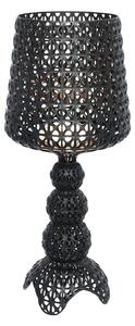 Stolní lampa Kartell, Mini Kabuki, stmívatelné, Černá, Obývací pokoj, Plast, Design