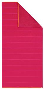 OSUŠKA NA PLÁŽ, 90/180 cm, oranžová, pink S. Oliver - Plážové osušky, Online Only