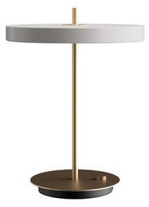 Stolní lampa UMAGE, Asteria Table, stmívatelné, Šedá, Obývací pokoj, Hliník, Design