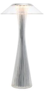 Stolní lampa Kartell, Space, Metalická, Obývací pokoj, Plast, Design
