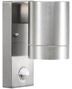 NOR 21509129 Venkovní nástěnné svítidlo Tin Maxi Sensor 1x35W GU10 hliník čirá - NORDLUX