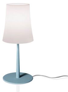 Stolní lampa Foscarini, Birdie Easy, Modrá, Obývací pokoj, Kov, Design
