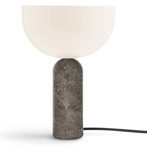 Stolní lampa New Works, Kizu Small, Šedá, Obývací pokoj, Kámen, Design