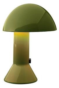 Stolní lampa Martinelli Luce, Elmetto, Zelená, Obývací pokoj, Plast, Design
