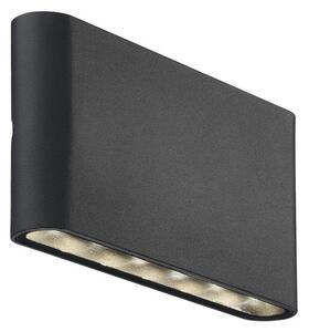 NOR 84181003 Venkovní nástěnné svítidlo Kinver 1x6W LED černá - NORDLUX