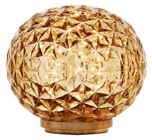 Stolní lampa Kartell, Mini Planet, stmívatelné, Žlutá, Obývací pokoj, Plast, Design