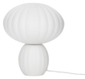 Stolní lampa Hübsch, Kumu, Bílá, Obývací pokoj, Sklo, Design