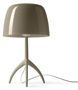 Stolní lampa Foscarini, Lumiere nuances grande, stmívatelné, Zelená, Obývací pokoj, Sklo, Design