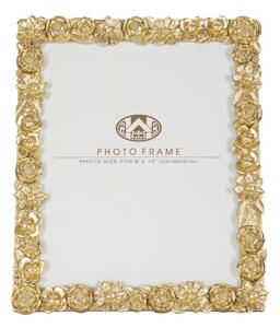 Zlatý rámeček na fotky Mauro Ferretti Pavoleti II, 29,5x24,5x2,3cm