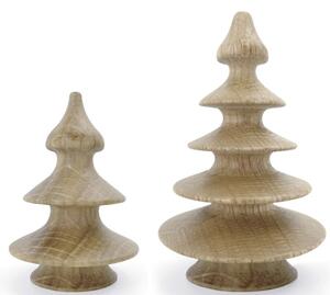 Novoform Sada dřevěných stromečků Christmas Trees - 2 ks NVF133