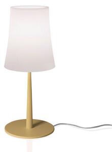 Stolní lampa Foscarini, Birdie Easy, Žlutá, Obývací pokoj, Kov, Design