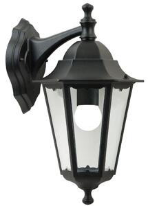 NOR 74381003 Venkovní nástěnné svítidlo Cardiff 1x60W E27 černá čirá - NORDLUX