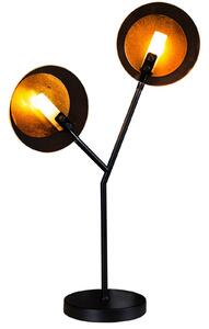 Stolní lampa By Rydéns, Turno, Černá, Obývací pokoj, Kov, Design