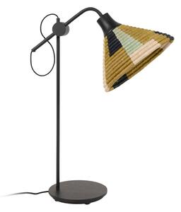 Stolní lampa Forestier, Parrot, Černá, Obývací pokoj, Kov, Design