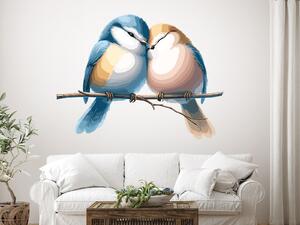 Láskyplní ptáčci arch 45 x 34 cm