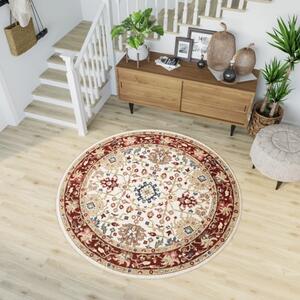 Luxusní kusový koberec kulatý Rosalia RV0150-KR - průměr 100 cm