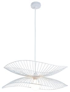 Závěsná svítidlo Forestier, Libellule S, stmívatelné, Bílá, Obývací pokoj, Kov, Design