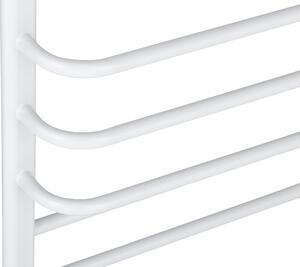 CERANO - Elektrický sušák ručníků Ricardo, s displejem - bílá lesklá - 1160x550 mm