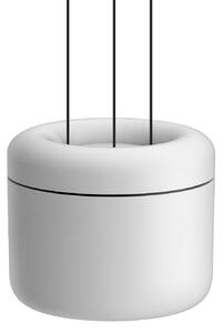 Závěsná svítidlo Serien Lighting, Cavity Suspension L, stmívatelné, Bílá, Obývací pokoj, Kov, Design