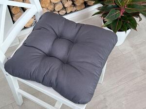 Písecké lůžkoviny Sedák na židli - Tmavě šedý
