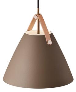 Závěsná svítidlo DFTP by Nordlux, Strap, stmívatelné, Hnědá / Rezavá, Obývací pokoj, Kov, Skandinávský