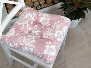Písecké lůžkoviny Sedák na židli - Rose růžová