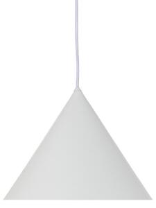 Závěsná svítidlo FRANDSEN, Benjamin, stmívatelné, Bílá, Obývací pokoj, Kov, Design