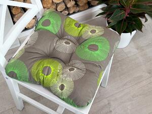 Písecké lůžkoviny Sedák na židli - Astra zelená