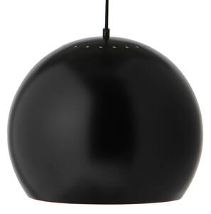 Závěsná svítidlo FRANDSEN, Ball, stmívatelné, Černá, Obývací pokoj, Kov, Design