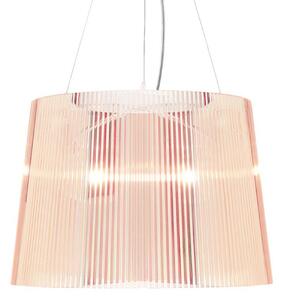 Závěsná svítidlo Kartell, Gé, Pudrová, Obývací pokoj, Plast, Design