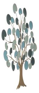 Modrá nástěnná dekorace Mauro Ferretti Locateli, 90x89x2,5 cm