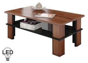 Konferenční stolek Fernhill 2 (švestka + lesk černý). Vlastní profesionální přeprava až k Vám domů 780011