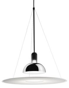 Závěsná svítidlo FLOS, FRISBI, stmívatelné, Bílá, Obývací pokoj, Plast, Design