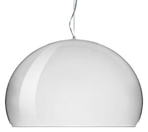 Závěsná svítidlo Kartell, FL/Y, stmívatelné, Metalická, Obývací pokoj, Plast, Design
