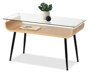 Konferenční stolek Largus (dub + černá). Akce -10%