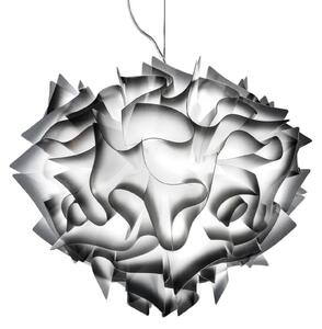 Závěsná svítidlo Slamp, VELI, stmívatelné, Šedá, Obývací pokoj, Plast, Design