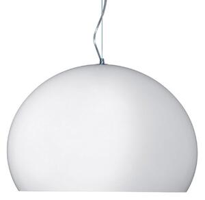 Závěsná svítidlo Kartell, Small FL/Y, Bílá, Obývací pokoj, Plast, Design