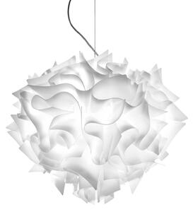 Závěsná svítidlo Slamp, VELI, stmívatelné, Bílá, Obývací pokoj, Plast, Design
