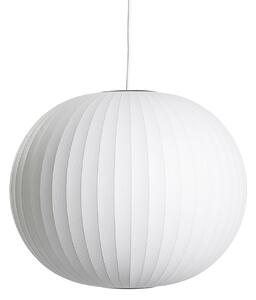 Závěsná svítidlo HAY, Nelson Ball Bubble, stmívatelné, Bílá, Obývací pokoj, Plast, Design