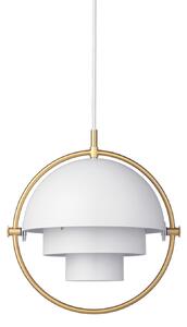 Závěsná svítidlo GUBI, Multi-Lite, stmívatelné, Zlatá / mosazná, Obývací pokoj, Kov, Design